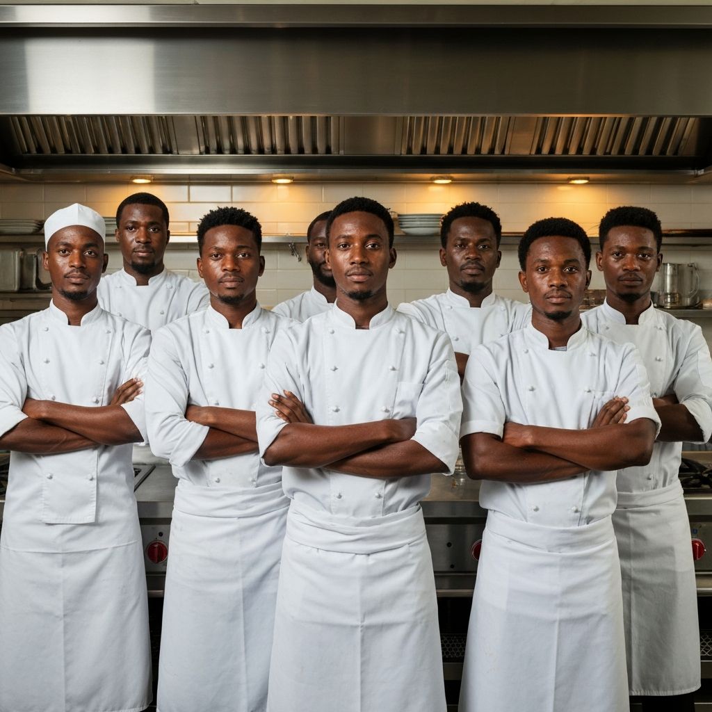 Équipe logistique et catering SOGAR